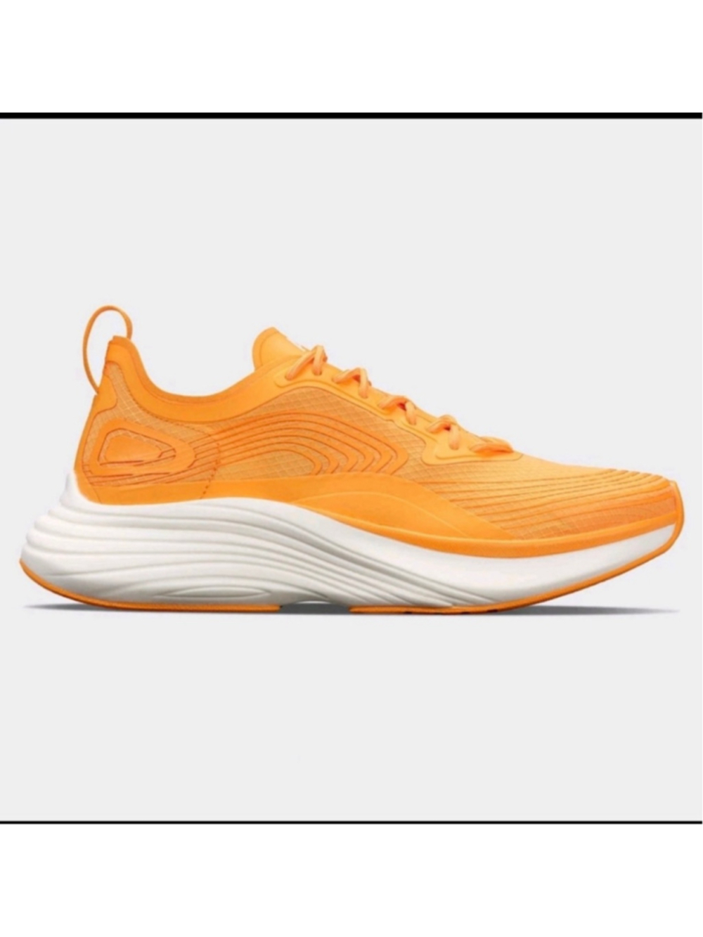 Men's APL Streamline Athletic Shoes Size 12 Orange White - Picture 3 of 8